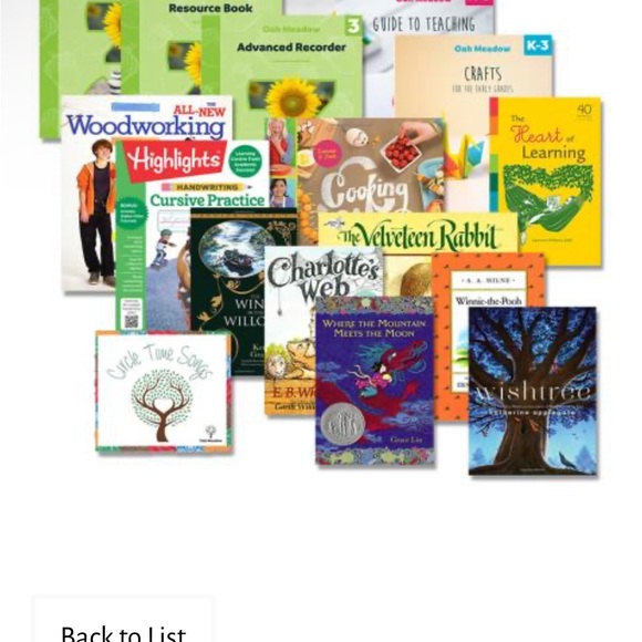 Complete 3rd Grade Curriculum from Oak Meadows + Extras - Picture 1 of 13